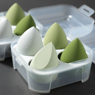 Mút Tán Kem Nền, Kem Che Khuyết Điểm Cho Mặt, Màu Pastel Xinh Xắn, Bông Phấn Mềm Mịn, Dễ Tán, Thấm Nước, Dễ Dàng Vệ Sinh