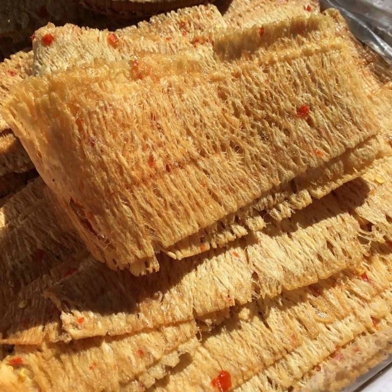 Mực Cán Tẩm Vị VSATTP Cao Cấp loại ngon đặc biệt - Đặc Sản Nha Trang -Hộp 500G