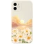 Ốp lưng iphone hoa nhẹ nhàng cạnh vuông 6 6plus/6s/6splus/7/7plus/8/8plus/x/xr/xs/11/12/pro/promax/13/14Pro e2092