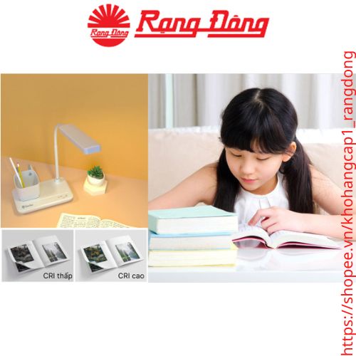 Ảnh Đèn bàn cảm ứng 6W LED Rạng Đông RL-45.LED 4 nhiệt độ màu, 3 mức sáng 3