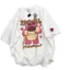 Áo thun cotton tay lỡ dáng rộng unisex - gấu youngwill