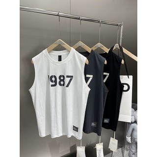 Áo Tank Top Nam Nữ 1987 Fom Rộng Rẻ Đẹp, Chất Cotton Co Dãn 4 Chiều Thấm Hút Mồ Hôi Tốt
