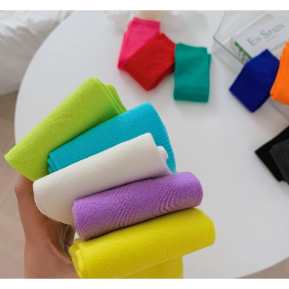Vớ Tất siêu cao cổ đủ màu phong cách dễ thương và xinh xắn