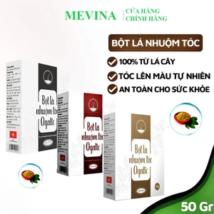 Bột Nhuộm Tóc Ogatic Phủ Bạc Hiệu Quả, An Toàn Cho Da Đầu, Dưỡng Tóc Chắc Khoẻ