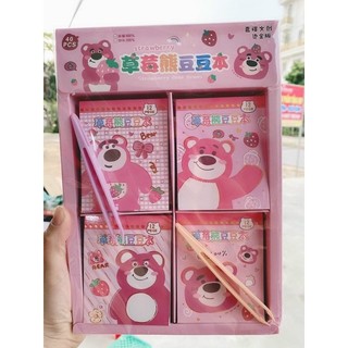 Sticker quyển sách gấu