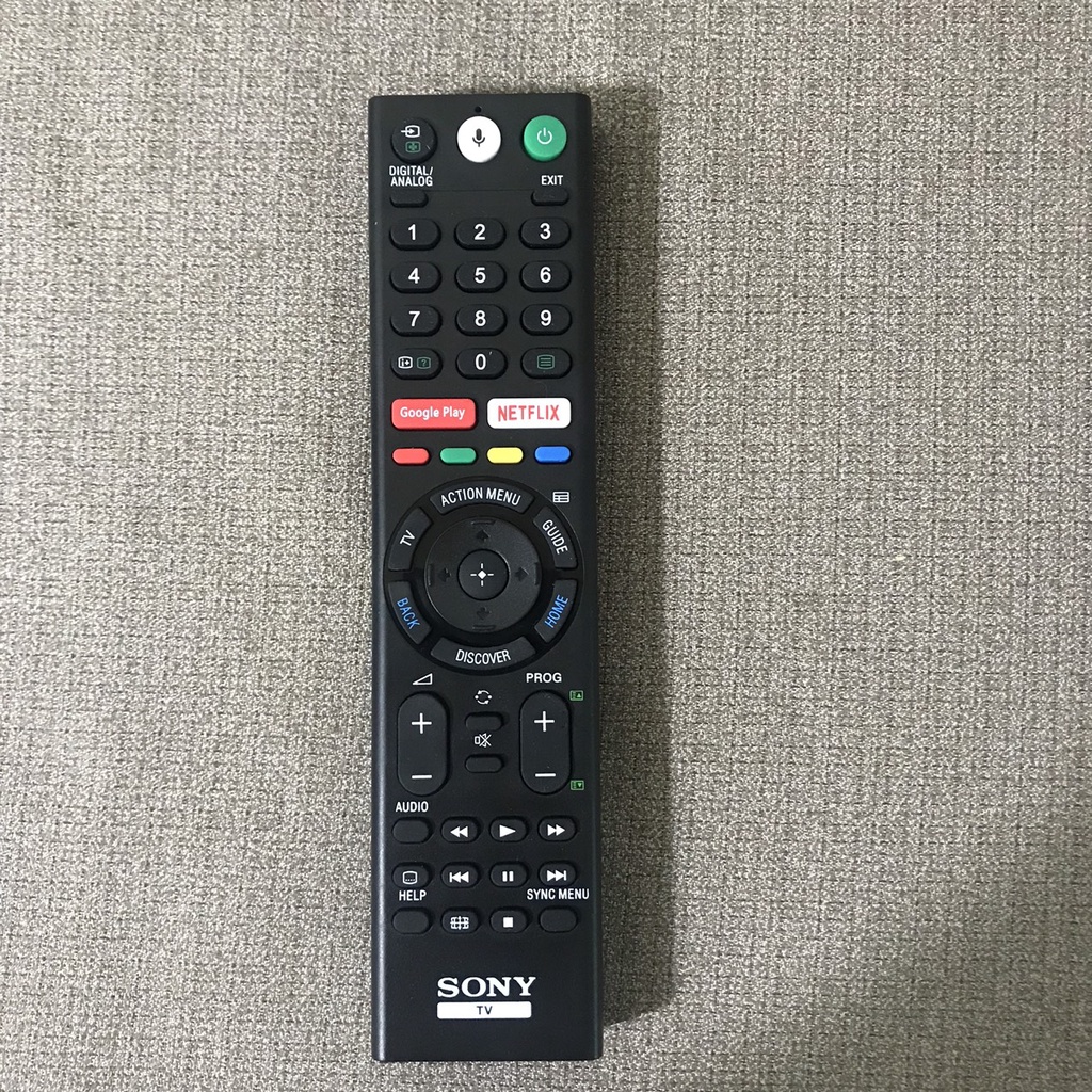Điều khiển tivi sony các dòng LCD LED SMART và loại có giọng nói, có hàng chính hãng mới 100%, tặng pin AAA