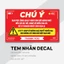 combo 100 Tem dán cảm ơn shipper, NHÃN CÁM ƠN SHIPPER-M5