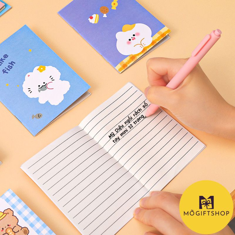 Sổ mini cute 32 trang nhiều mẫu | Shopee Việt Nam
