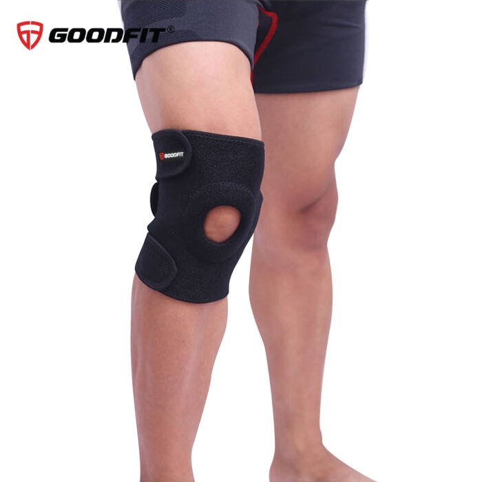 Đai bảo vệ khớp gối co giãn, bó gối thoáng khí GoodFit GF523K
