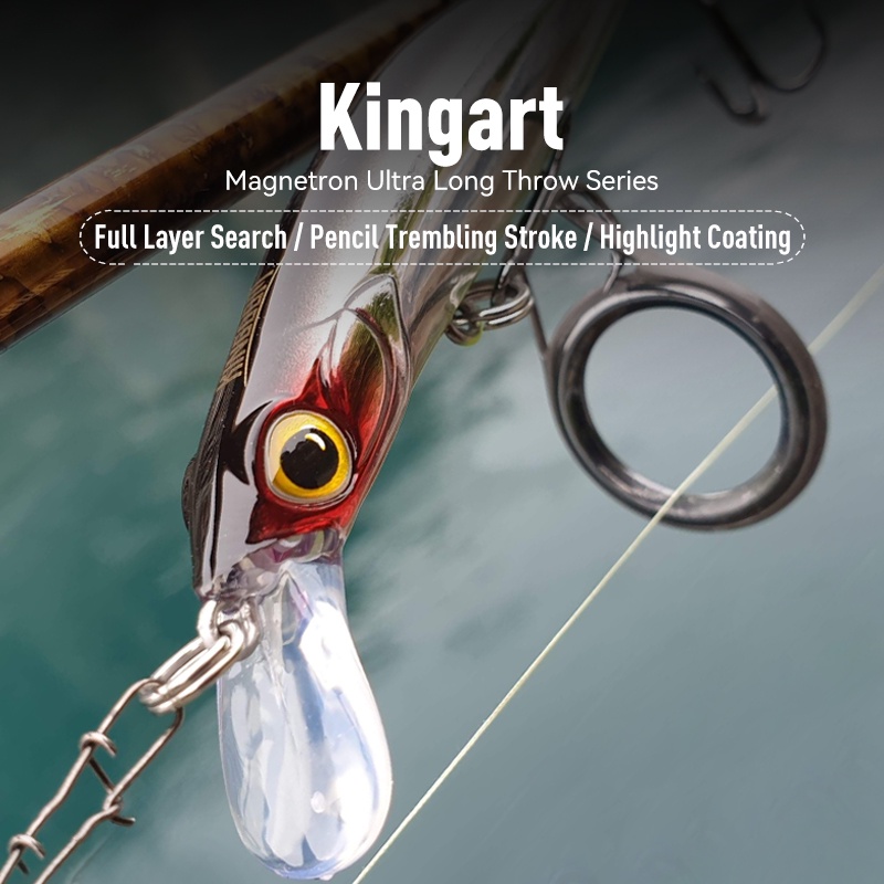 Ảnh Kingdom Hot Jerkbaits Mồi Câu Cá 60mm 6g 80mm 9g 95mm 14g 105mm 18.6g Chìm Minnow Dụ Mồi Cứng Mồi Câu Cá Mồi Wobblers 3