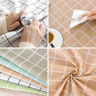 Khăn Trải Bàn Caro Màu Pastel Không Thấm Nước Dùng Làm Phông Nền Chụp Ảnh Picnic Dã Ngoại 88038