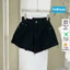 Short jean nữ trắng vải kaki lai tua rách dễ thương cá tính, dễ phối đồ William - AT228