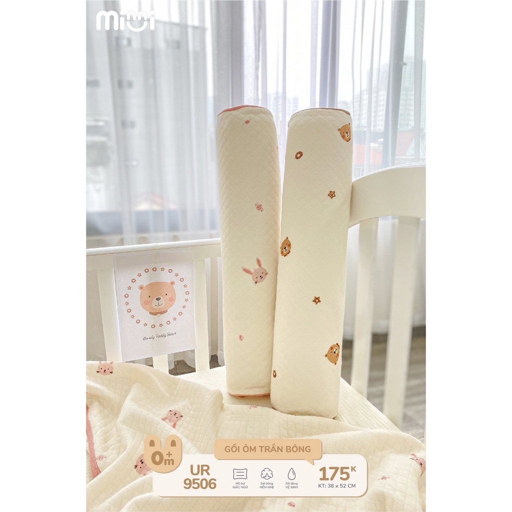 Gối ôm em bé Uala Rogo MIMI Minni dễ ngủ cho bé sơ sinh và trẻ em ...