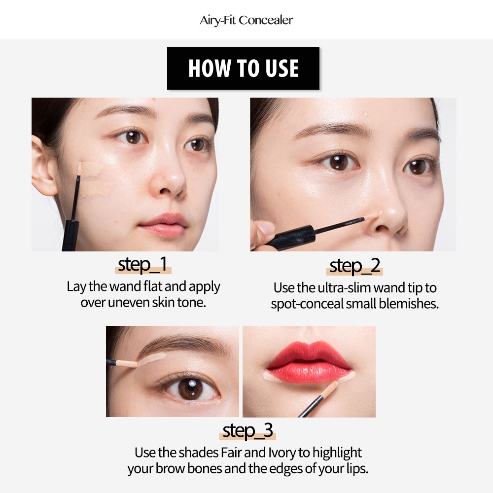 [CLIO] Kem che khuyết điểm Kill Cover Airy-Fit 3g