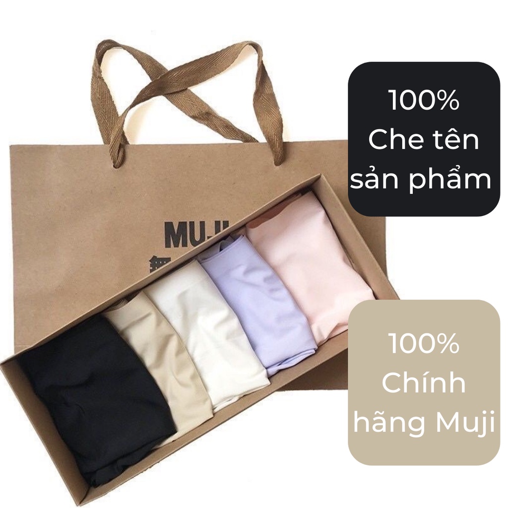Set 5 Quần Lót Nữ Cotton Muji Kháng Khuẩn Xuất Nhật Loại 1 - Ani.shop1