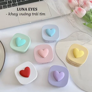 Khay vuông hình trái tim LUNA EYES kèm dụng cụ đeo