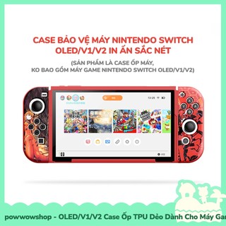 [Sẵn VN - Hỏa Tốc] Oled/V1/V2 Case Ốp TPU Dẻo Dành Cho Máy Game Cầm Tay Nintendo Swicth Phong Cách Game Gundam