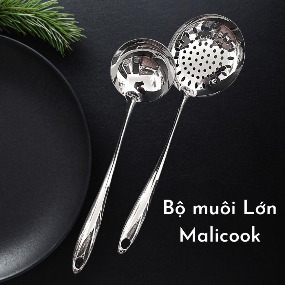 Muôi Canh, Lẩu Inox 304 Cao Cấp Malicook ( Muôi Thủng - Muôi Canh )[ XẢ ...