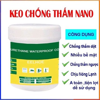 Keo dán sửa chữa vết nứt trên bề mặt trong suốt chống thấm nước Redkeev kèm cọ cao câp