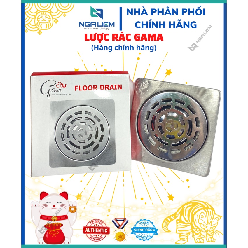 Lược Rác, Phễu Thoát Sàn; Hố ga thoát nước Gama Inox 430 (Đường Kính ...