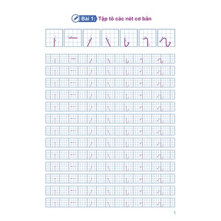 Sách - Bước đầu học viết - Tập tô chữ ( dành cho bé từ 3-6 tuổi ) Lê Mai - Ndbooks