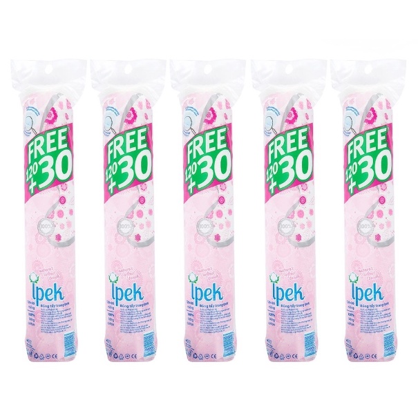Bông Tẩy Trang IPEK 150 Miếng