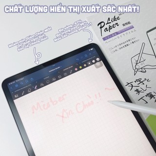 [Paperlike Pro] Dán màn hình iPad Paperfilm Pro 2026 - Viết vẽ chuyên dụng, cải thiện hiển thị dành cho i pad by MèoBer