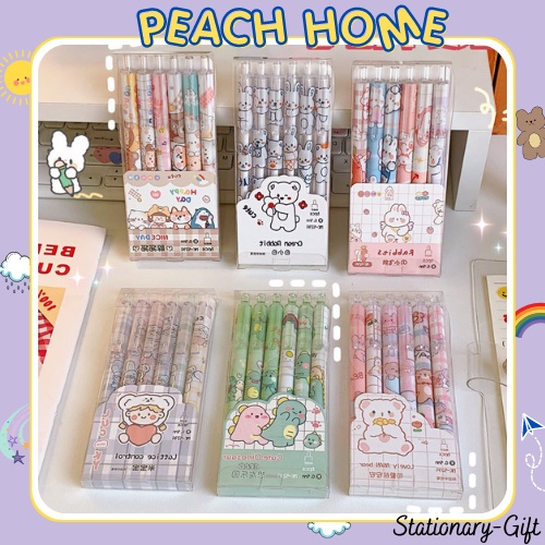     Chia sẻ:   Đã thích (396) Set 6 Bút Bi Bấm Mực Gel Đen Ngòi 0.5mm Họa Tiết Cute Hộp 6 Chiếc Cây Viết Nước Giá Rẻ 1K Văn Phòng Phẩm Peach Home