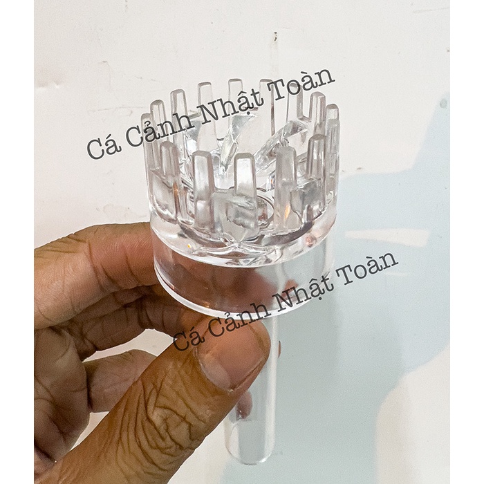 ĐẦU LỌC VÁN, HÚT MẶT XOAY MICA MINI CHO BỂ CÁ CẢNH