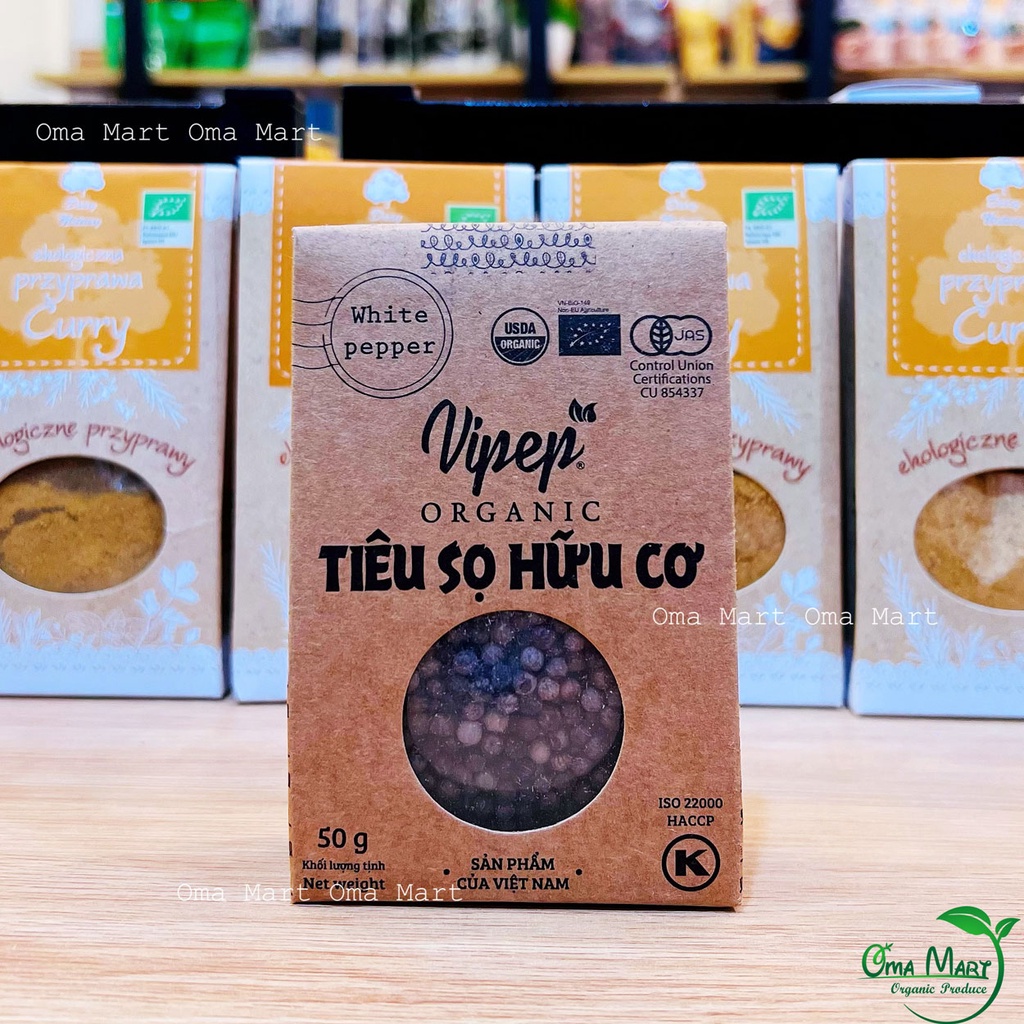 Tiêu Sọ Nguyên Hạt Hữu Cơ Farmers' 50g | Shopee Việt Nam