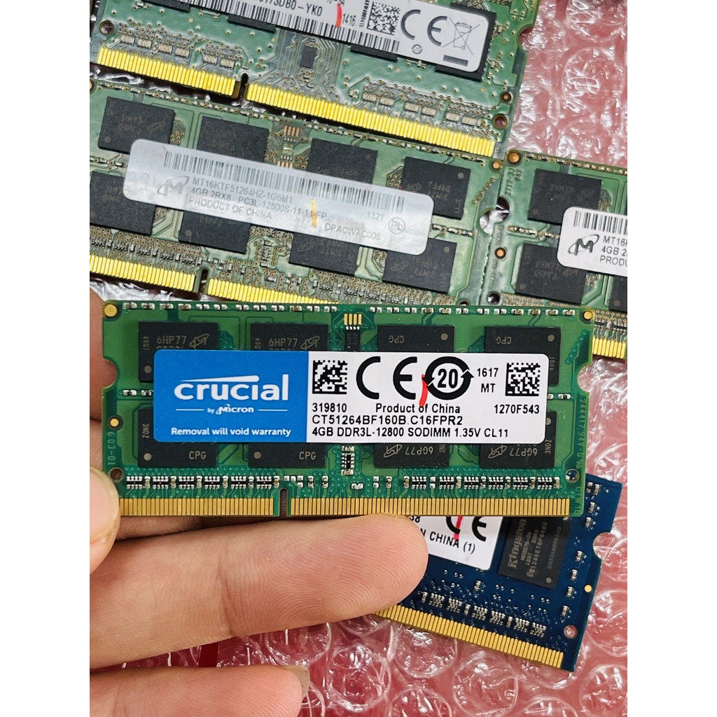 Ram DDR3 DDR3L 4G 8G Bus 1333/1600 cho Laptop hàng bóc máy chất lượng tốt | BigBuy360 - bigbuy360.vn