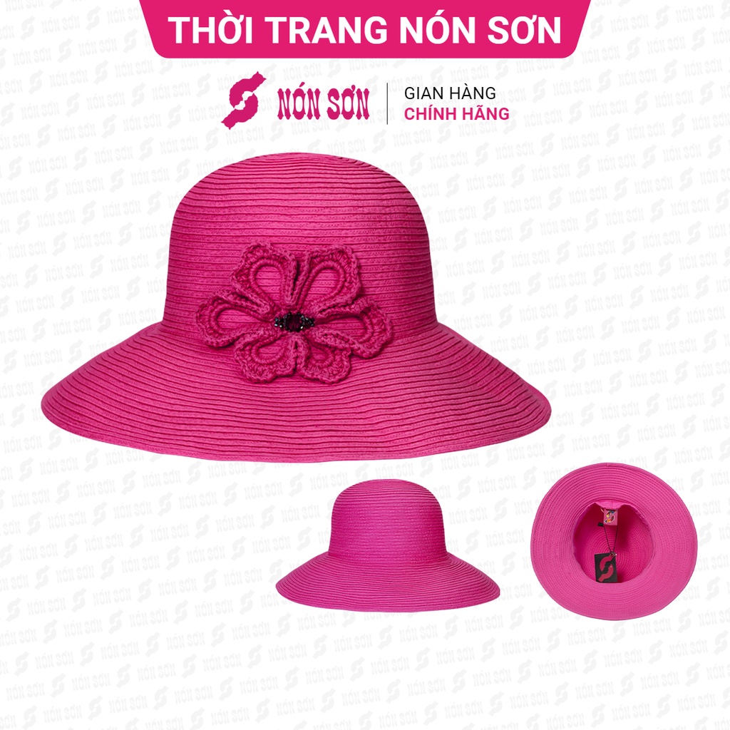 Mũ vành thời trang NÓN SƠN chính hãng XH001-55-HG5