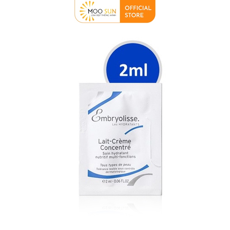 Ảnh Kem Dưỡng Ẩm, Sáng Bóng, Siêu Phục Hồi Da Embryolisse Lait Creme Concentre Pháp (2ml/30ml/75ml) 2
