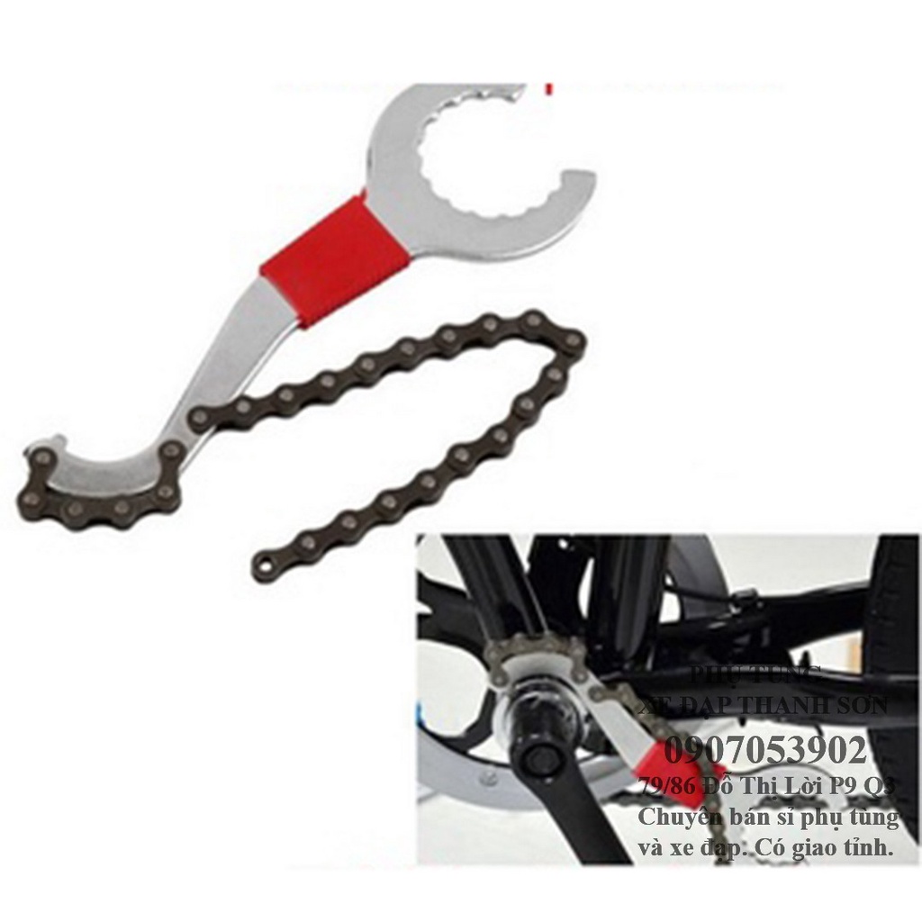 Dụng cụ giữ líp và tháo trục cốt rỗng 3in1, Cảo trục rỗng, giữ líp thả ...