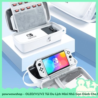 [Sẵn VN - Hỏa Tốc] Oled/V1/V2 Túi Du Lịch Mini Nhỏ Gọn Đựng Máy Game, Dock, Sạc Dành Cho Nintendo Switch Simple & Game