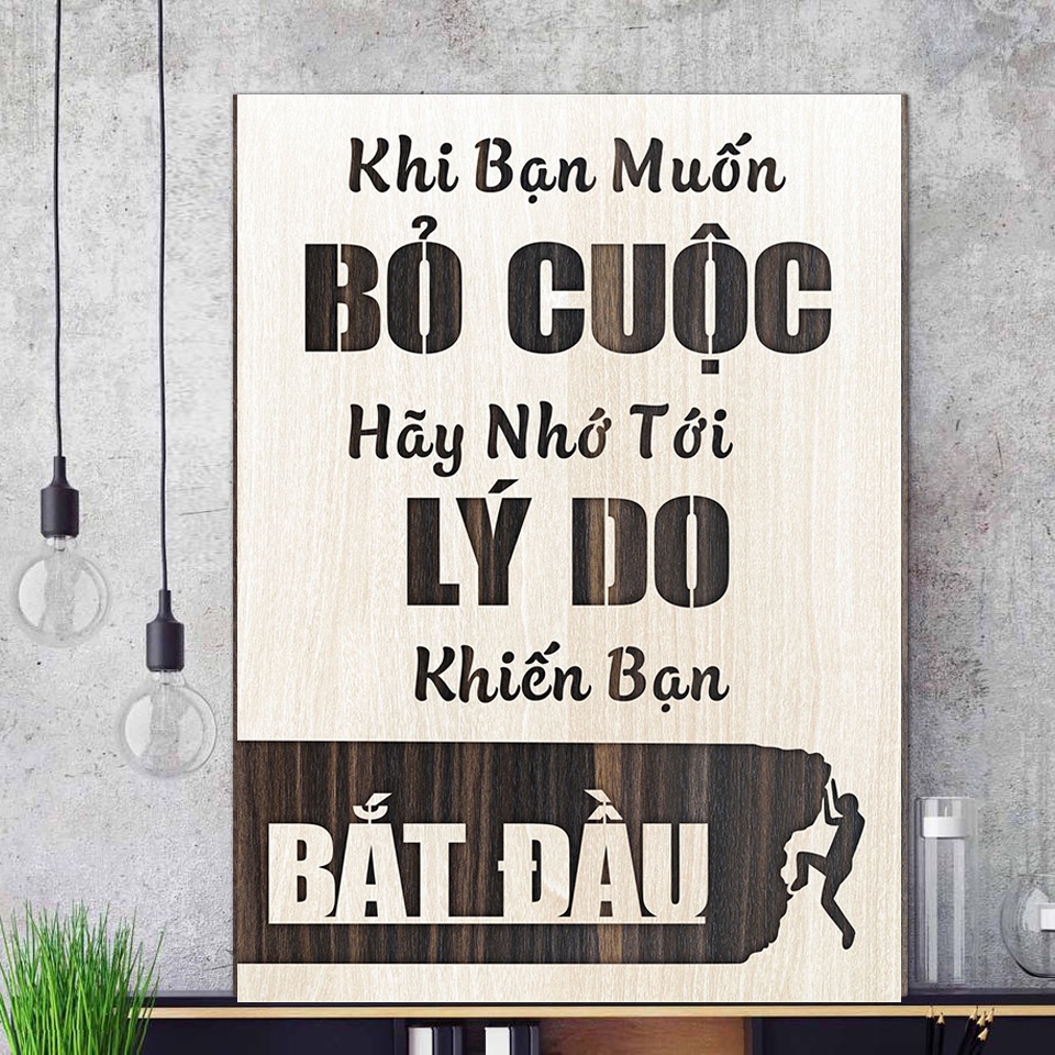 Tranh gỗ, tranh để bàn kích thước 10x15cm nhiều mẫu
