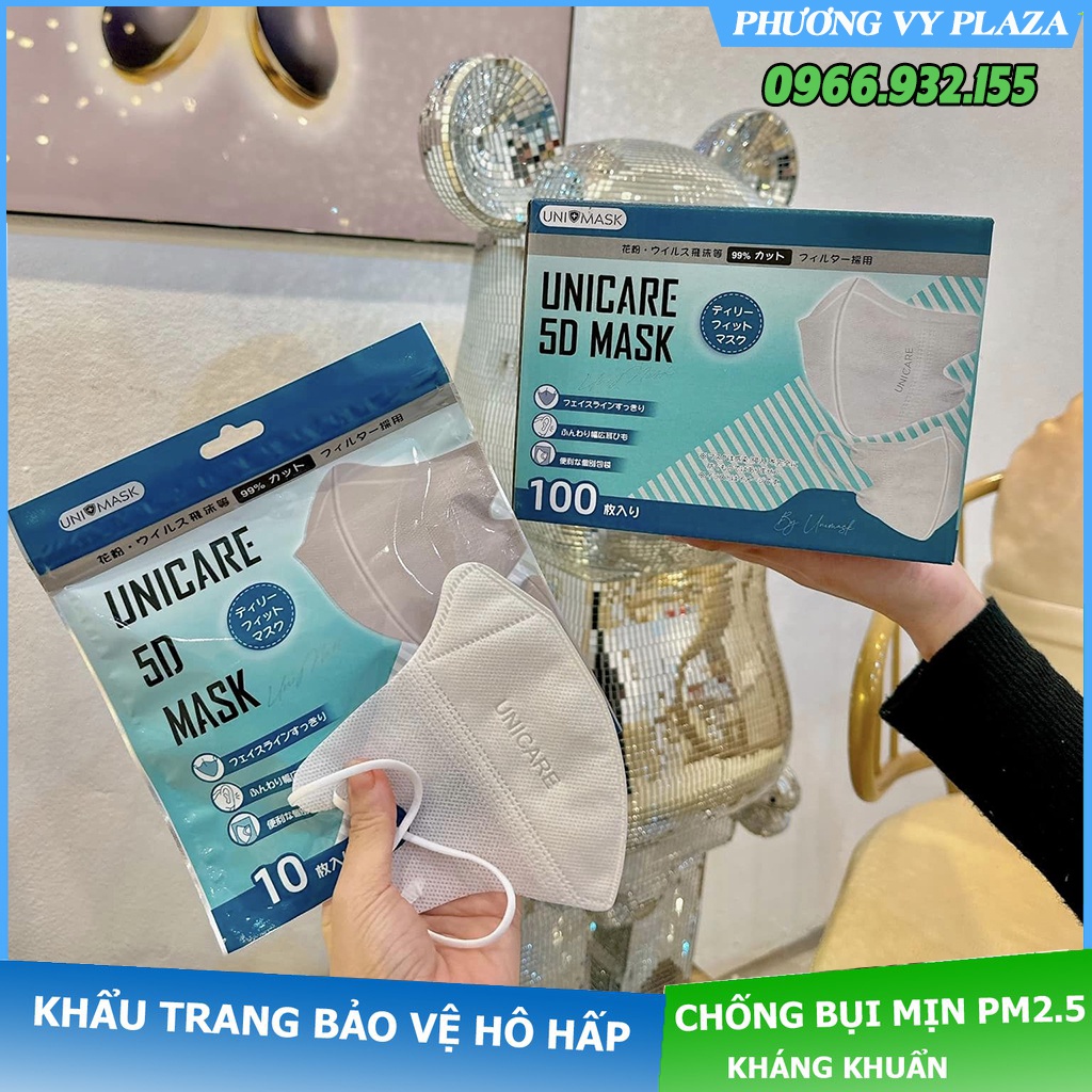 Khẩu trang Unicare có kháng khuẩn không?