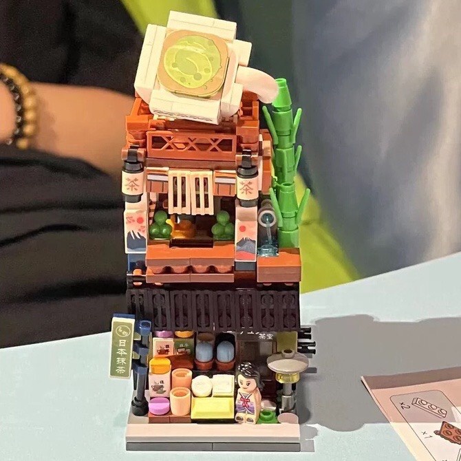 Ảnh Đồ chơi lắp ráp khối xây dựng LOZ mô hình Cửa hàng Đường phố- Building Blocks 3
