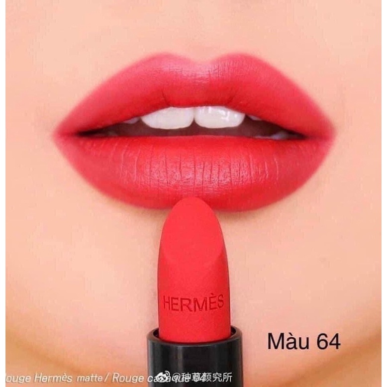 Authentic Rouge Hermes, Matte lipstick, Rouge Casaque #64, Beauty &  Personal Care, Face, Makeup on Carousell