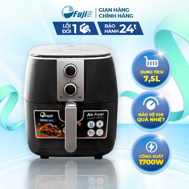 Ảnh Nồi chiên không dầu cao cấp FujiE AF7 - 7.5L - Hàng chính hãng - Bảo hành điện tử 24 tháng 1