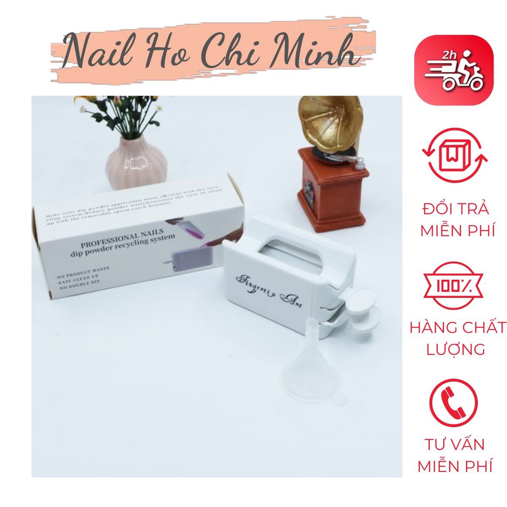 [HCM]Khay hứng đá rắc nail, bột, nhũ trang trí móng các loại - Khay đựng nhũ rắc tiện lợi, chuyên dụng cho dân làm móng