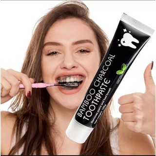 Kem đánh làm trắng răng than tre BAMBOO CHARCOAL TOOTHPASTE .khử mùi hôi,kháng khuẩn, tẩy ố vàng, giảm sâu răng...