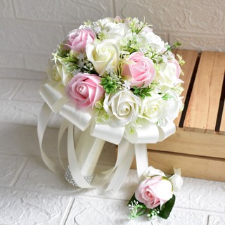 Bo hoa Hồng sap cô dâu trong ngày cưới, Bouquet of wedding flowers