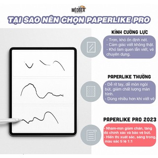 [Paperlike Pro] Dán màn hình iPad Paperfilm Pro 2026 - Viết vẽ chuyên dụng, cải thiện hiển thị dành cho i pad by MèoBer