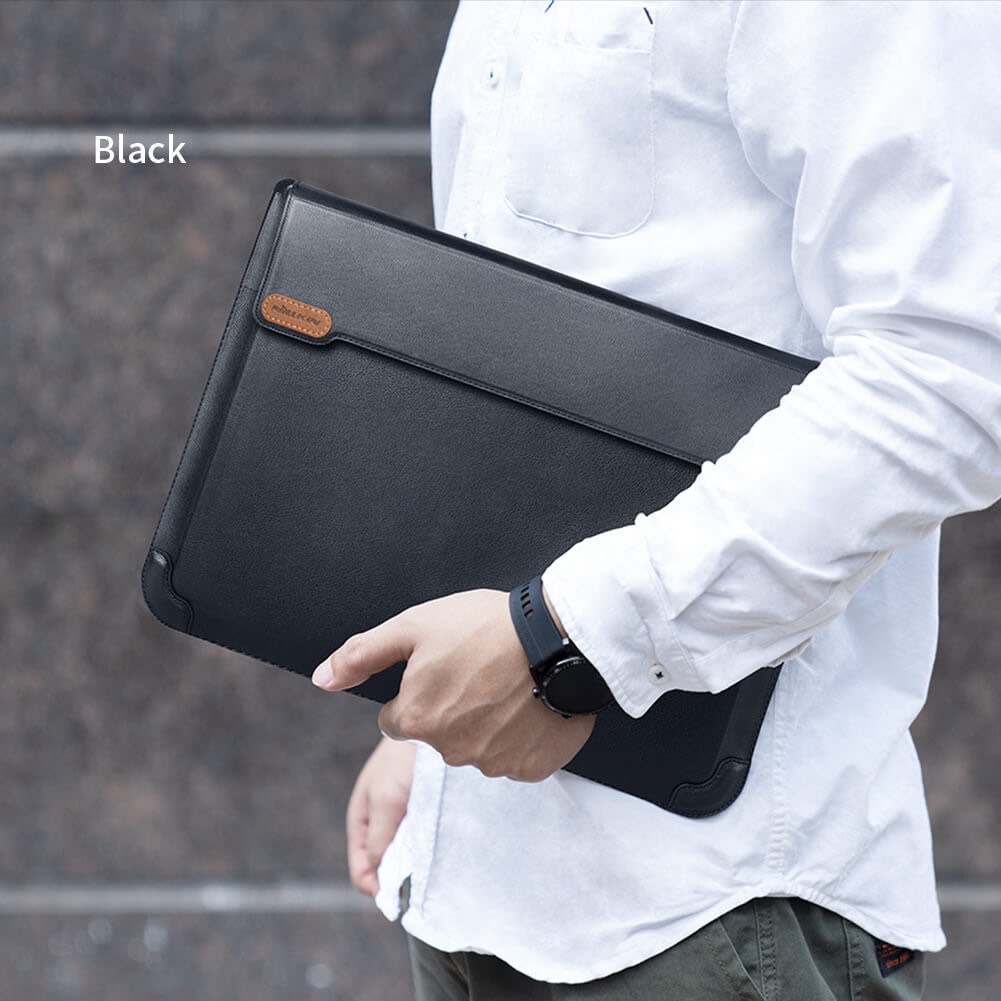 Túi da kèm giá đỡ NILLKIN Versatile Sleeve cho Macbook Air M1 / M2