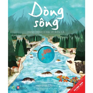 Sách tranh song ngữ Dòng sông - Hành trình vĩ đại về biển cả - ehomebooks - Dành cho trẻ từ 0-6 tuổi