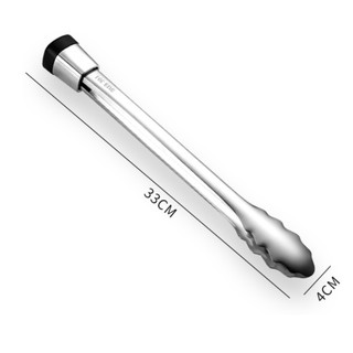 ( Kẹp đứng ) Kẹp gắp thịt , gắp đá , gắp bánh đa năng cán dài inox xịn 304 có 2 size lựa chọn