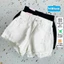Short jean nữ trắng vải kaki lai tua rách dễ thương cá tính, dễ phối đồ William - AT228