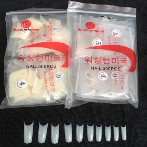 Móng tip hàn đục, móng tip form hàn cao cấp