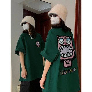 Áo thun HIIXIIVI 100% cotton tay ngắn cổ tròn phong cách Hàn Quốc thời trang mùa hè 2023